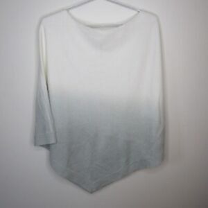 Barefoot Dreams CozyChic Ultra Lite Knit One Size Plus Poncho Sweater Ombre